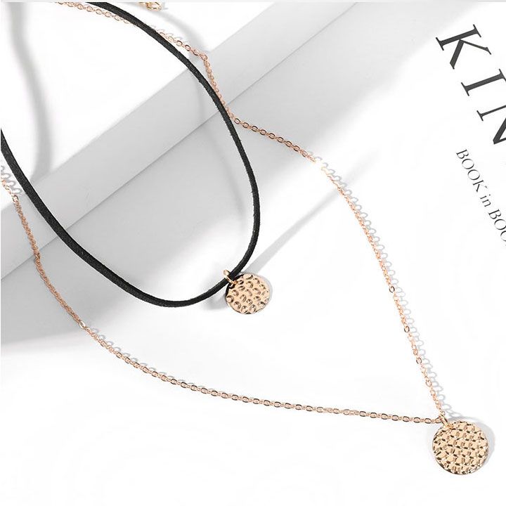 Set 2 vòng cổ layer cá tính