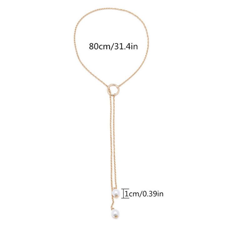 Vòng Cổ 2 Hạt Trai