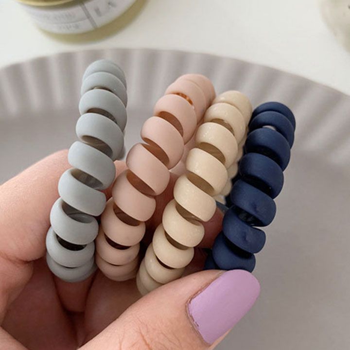 Combo 4 cột tóc lò xo