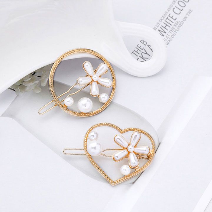 Combo kẹp tóc hoa nổi