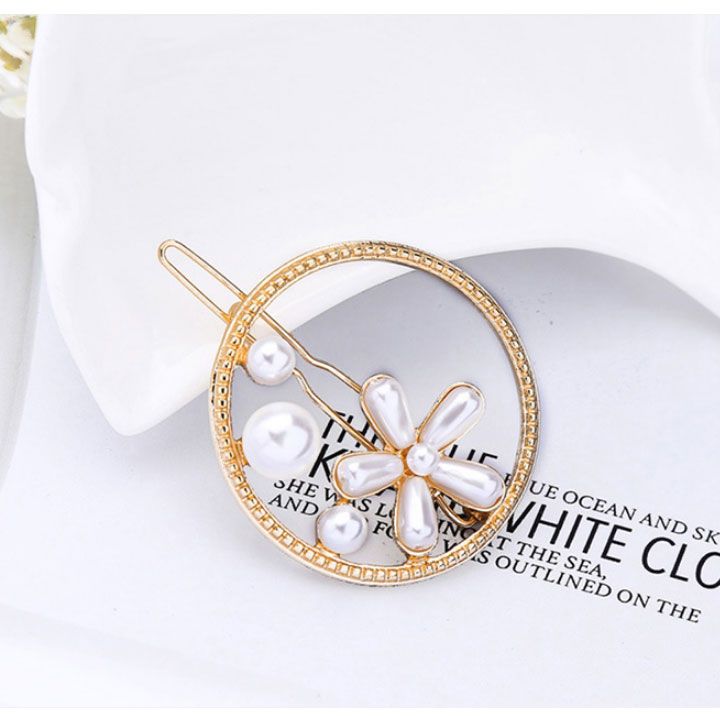 Combo kẹp tóc hoa nổi