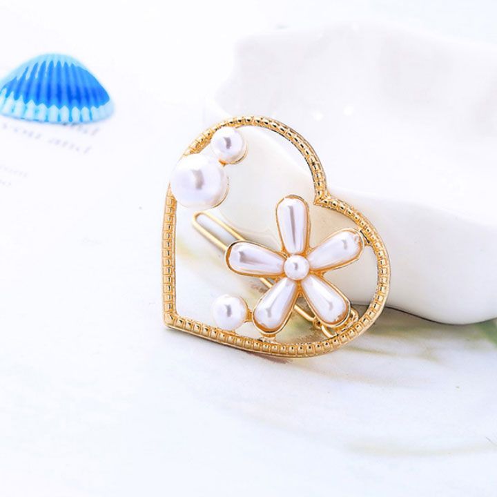Combo kẹp tóc hoa nổi