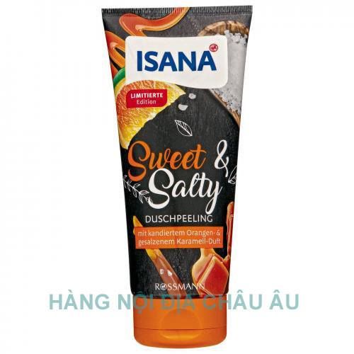 SỮA TẮM TẨY DA CHẾT - TRẮNG DA - ISANA (Hàng nội địa Đức)