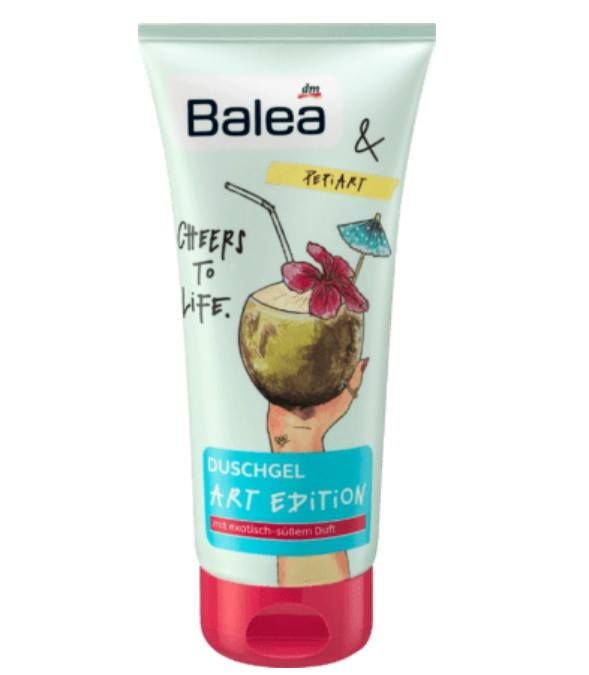 SỮA TẮM TẨY DA CHẾT- HƯƠNG HOA MÙA XUÂN BALEA DUSCH PEELING FRISCHEHAUCH 200ml