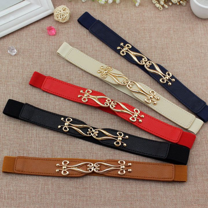 Thắt lưng thun khóa cung đàn bản 2.5cm