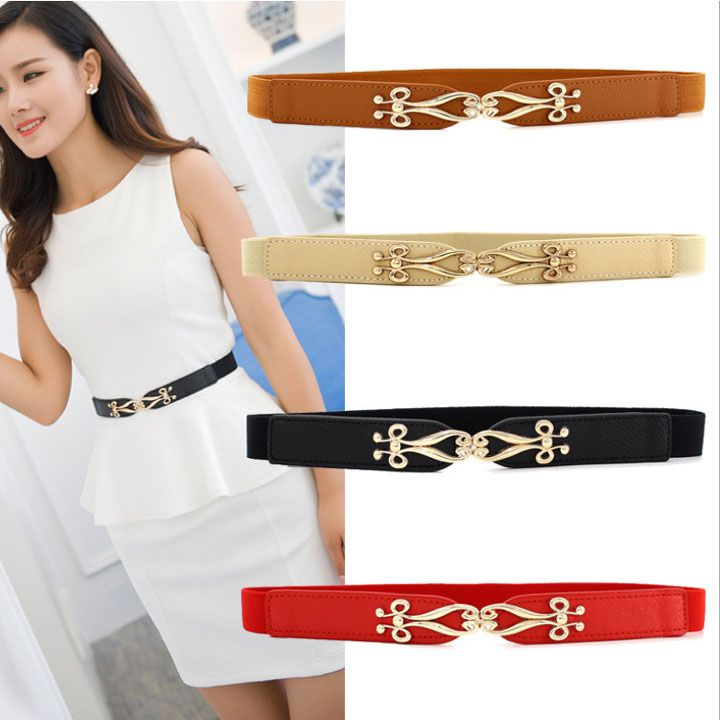 Thắt lưng thun khóa cung đàn bản 2.5cm