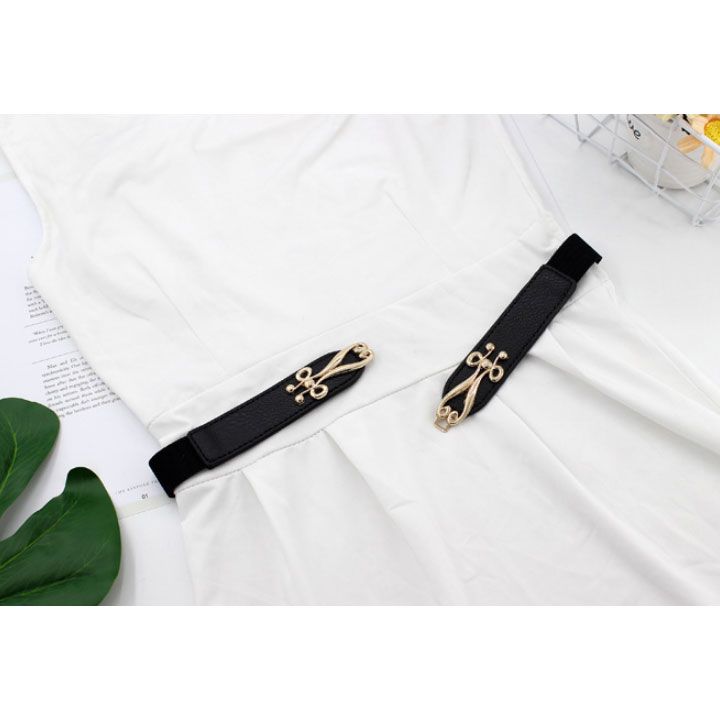 Thắt lưng thun khóa cung đàn bản 2.5cm