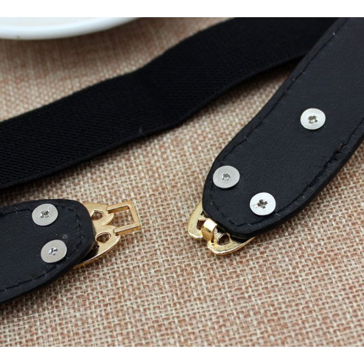 Thắt lưng thun khóa cung đàn bản 2.5cm