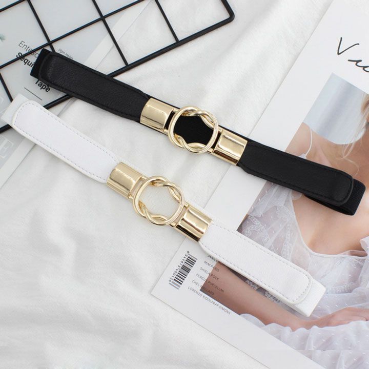 Thắt lưng thun khóa vòng xoắn bản 2.8cm