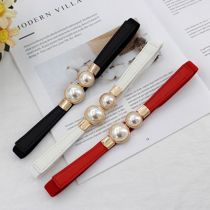 Thắt lưng thun hạt châu bản 1.5cm