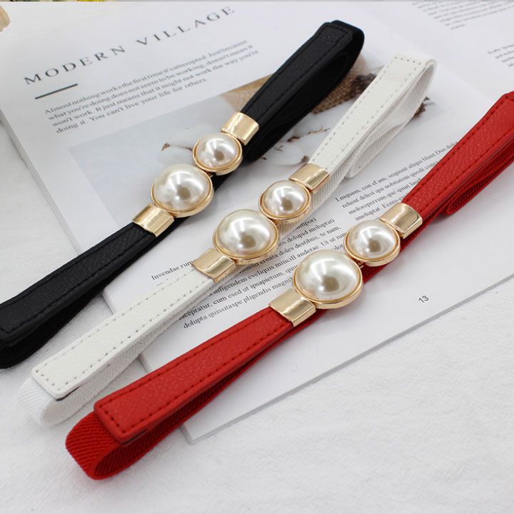 Thắt lưng thun hạt châu bản 1.5cm