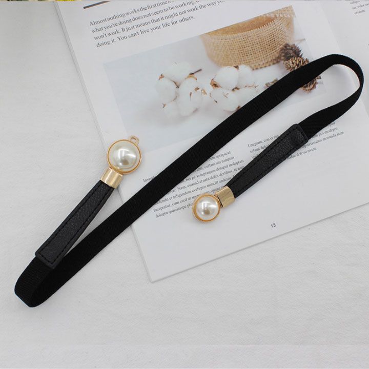 Thắt lưng thun hạt châu bản 1.5cm