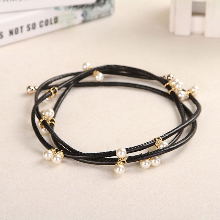 Thắt lưng hạt châu thắt nơ