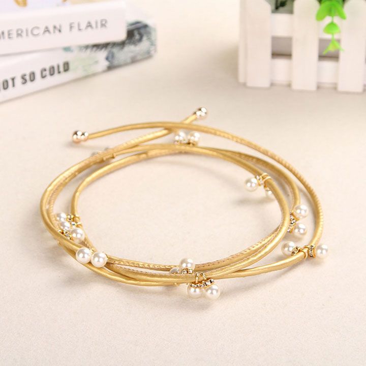 Thắt lưng hạt châu thắt nơ