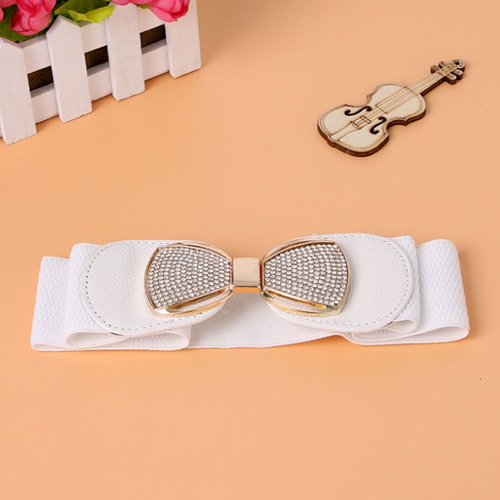 Thắt lưng thun khóa hình nơ