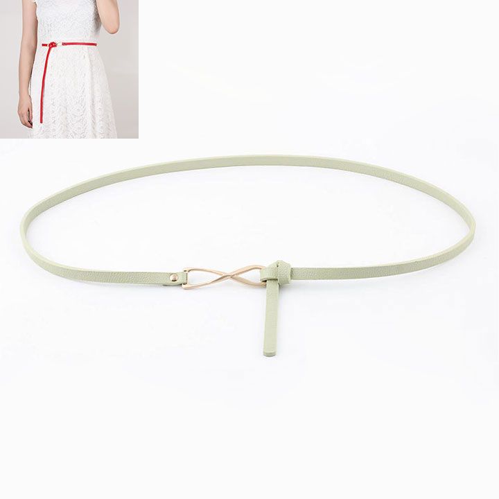 Madam Dzi - Thắt lưng khóa vô cực xanh lá
