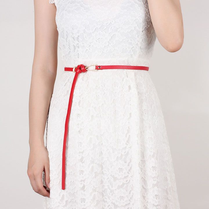 Madam Dzi - Thắt lưng khóa vô cực đen