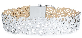 Madam Dzi Thắt Lưng Cut-Out Hoa