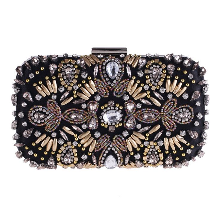 Clutch cầm tay đi tiệc đính đá