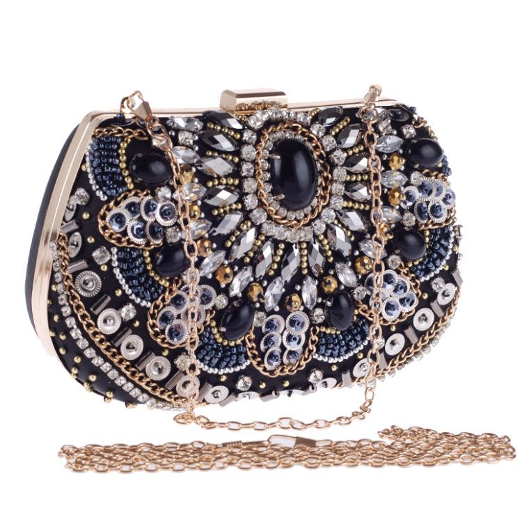 Clutch cầm tay đi tiệc đính đá