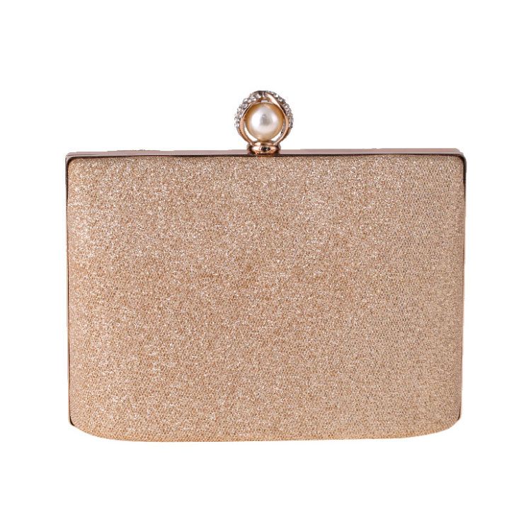 Clutch cầm tay đi tiệc đính hoa nổi