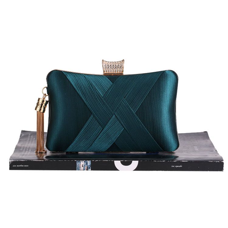 Clutch đi tiệc xanh cổ vịt