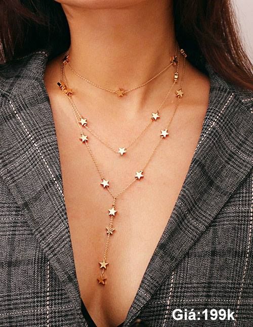 Vòng Cổ Ngôi Sao May Mắn