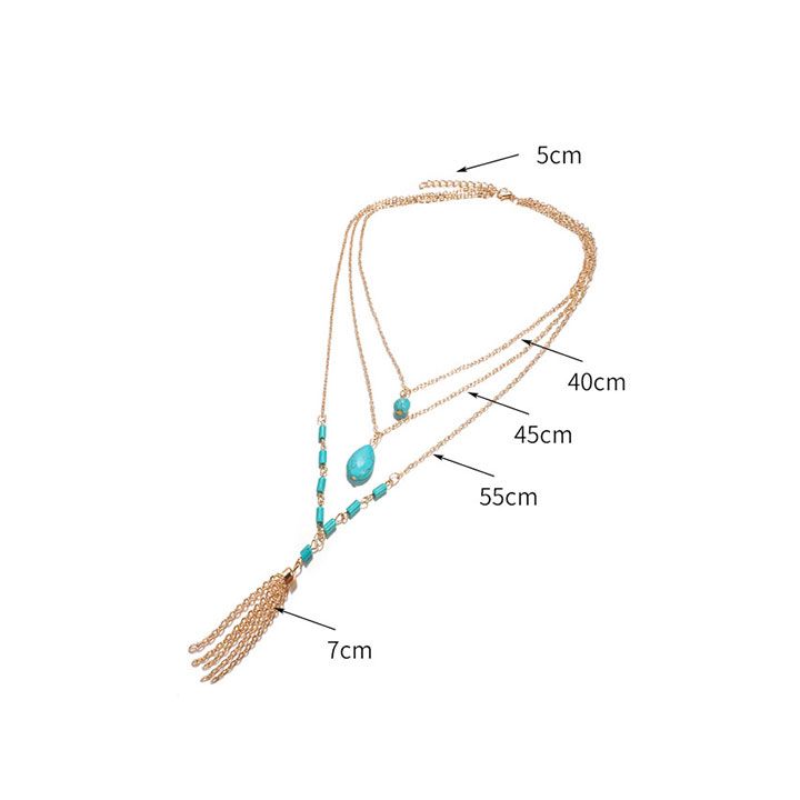 Dây chuyền layer đá xanh