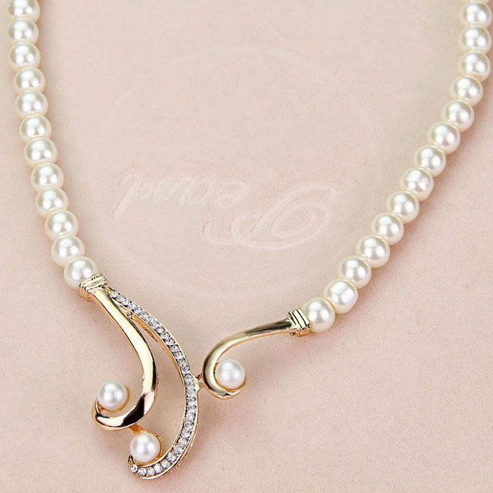 Bộ vòng cổ bông tai ngọc trai