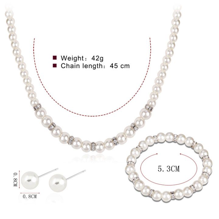 Set trang sức hạt châu