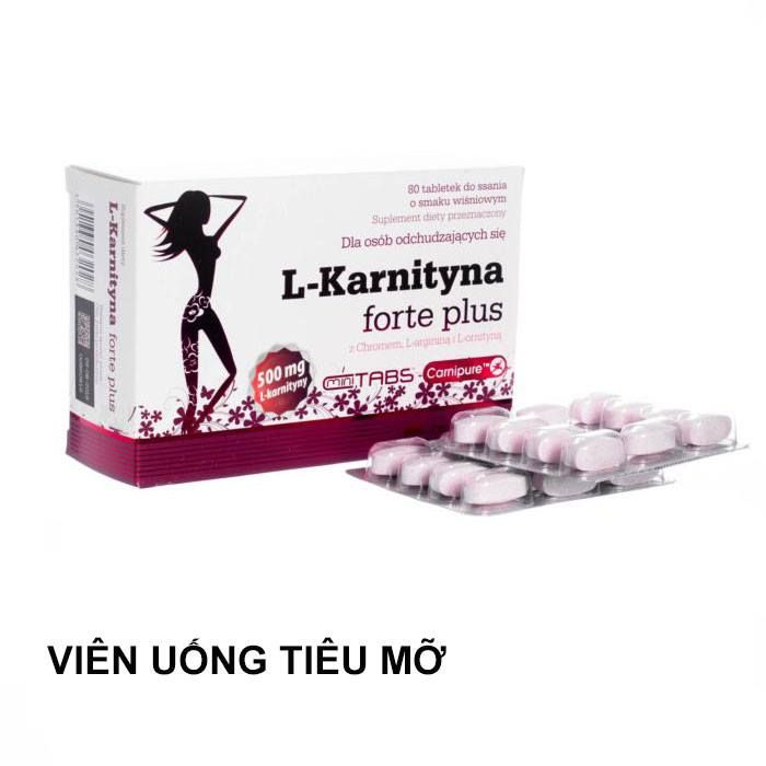 VIÊN UỐNG TIÊU MỠ L-KARNITYNA FORTE PLUS- OLIMP