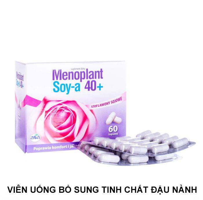 VIÊN UỐNG TINH CHẤT ĐẬU NÀNH (Đẹp da, nở ngực)