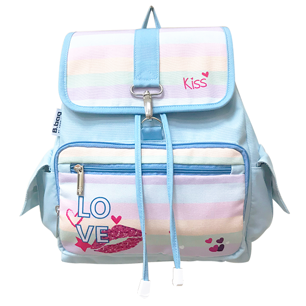 Balo cấp 2 Pastel-love B-12-076 xanh