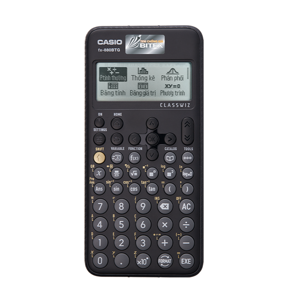 Máy tính Casio Fx-880BTG màu đen