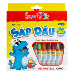 Sáp dầu Dino OP03 24 màu / hộp