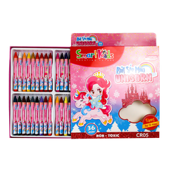 Sáp màu Gift Unicorn CR05 (36 màu/hộp)