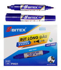 Bút lông dầu mực xanh PM01