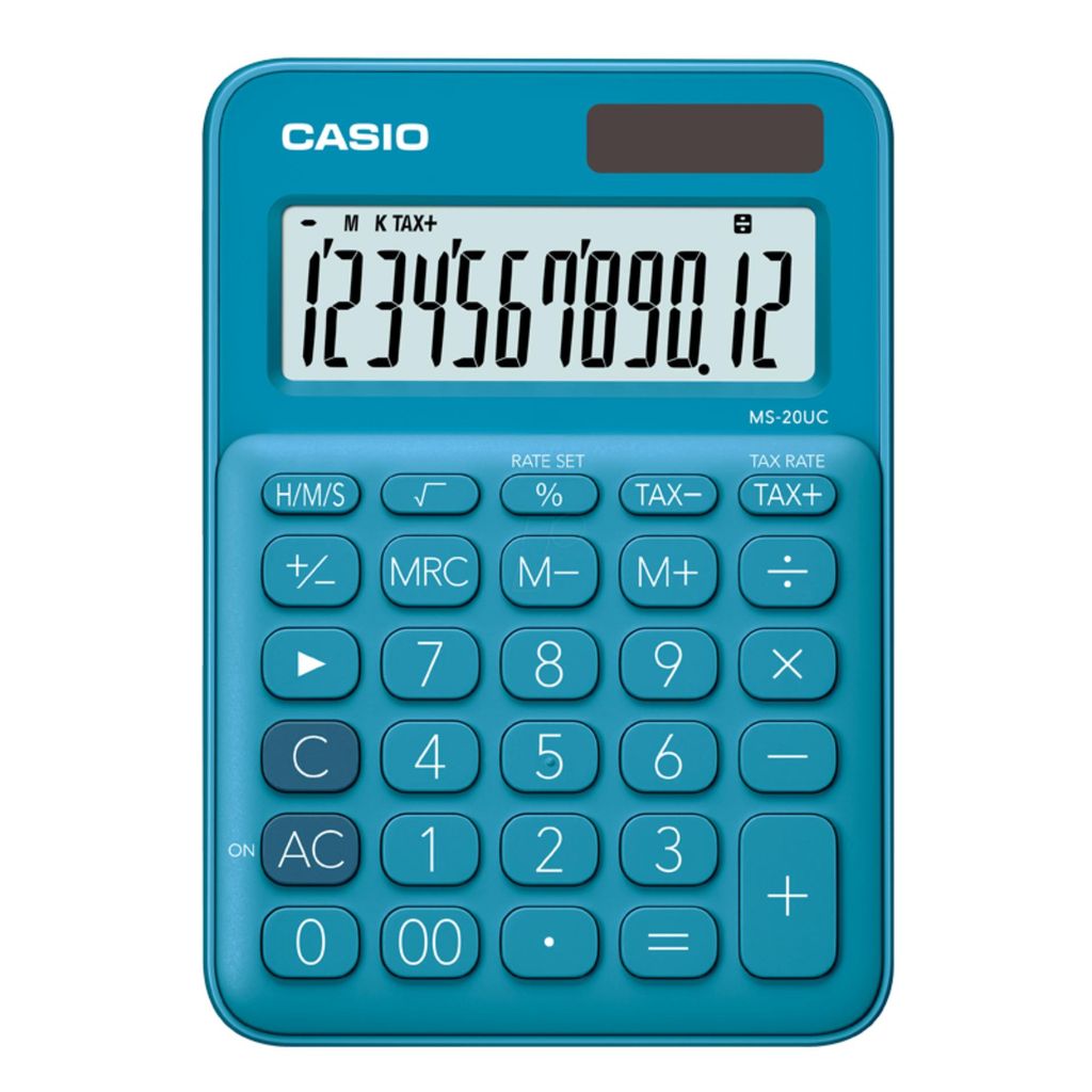 Máy tính Casio MS-20UC (10 màu)