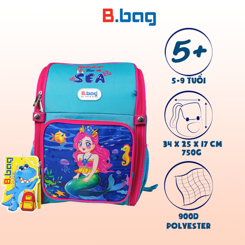 Balo Chống Gù Adventure Box-Under The Sea B-12-116 Xanh nhạt