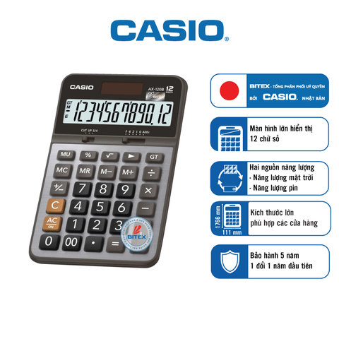 Máy tính Casio AX-120B