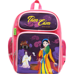 Balo cấp 1 Fairy Tale - Tấm Cám màu hồng B-12-095