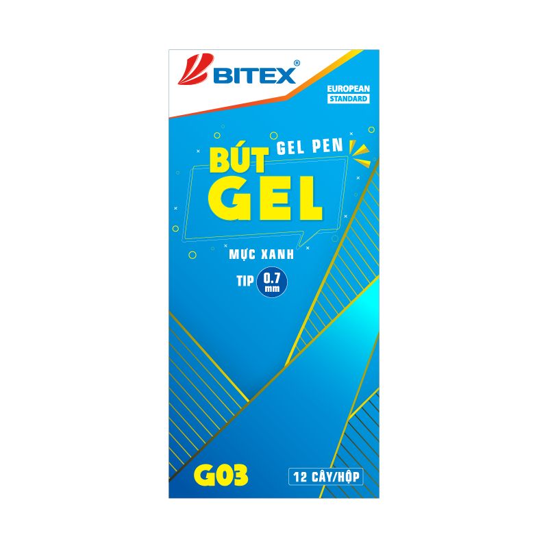 Bút gel Bitex G03 (0.7mm)