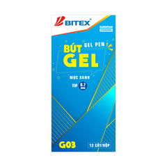 Bút gel Bitex G03 (0.7mm)