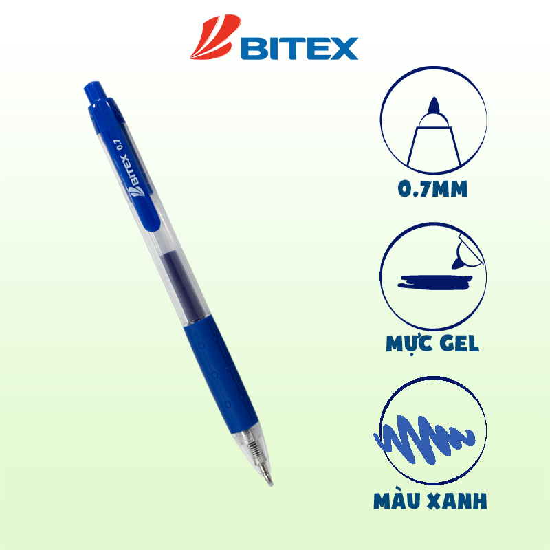 Bút gel Bitex G03 (0.7mm)