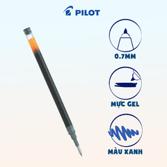 Ruột bút gel G-2 mực xanh BLS-G2-7-L