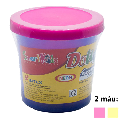 Bột nặn Dough màu neon 200g