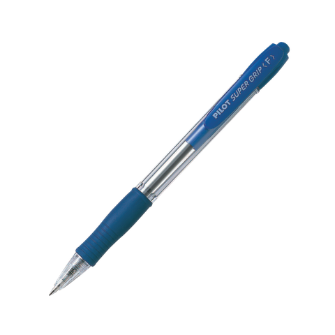 Bút bi Super Grip mực xanh BPGP-10R-F-L