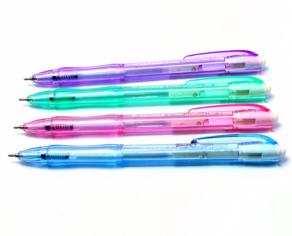 Bút bi bấm NM-905 xanh