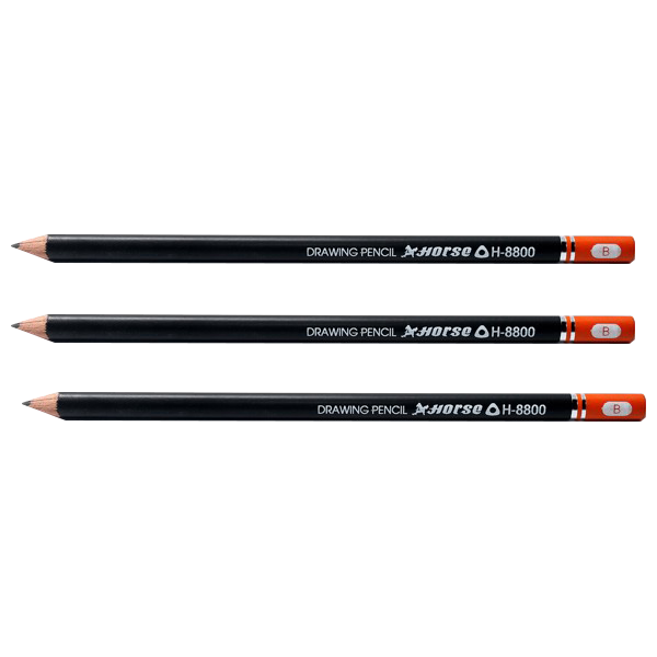 Hộp bút chì đen H-8800 B (12 cây)