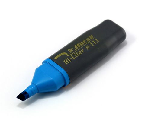 Bút dạ quang H-111 xanh dương